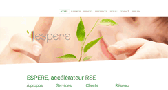 Desktop Screenshot of cabinet-espere.fr