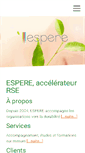 Mobile Screenshot of cabinet-espere.fr